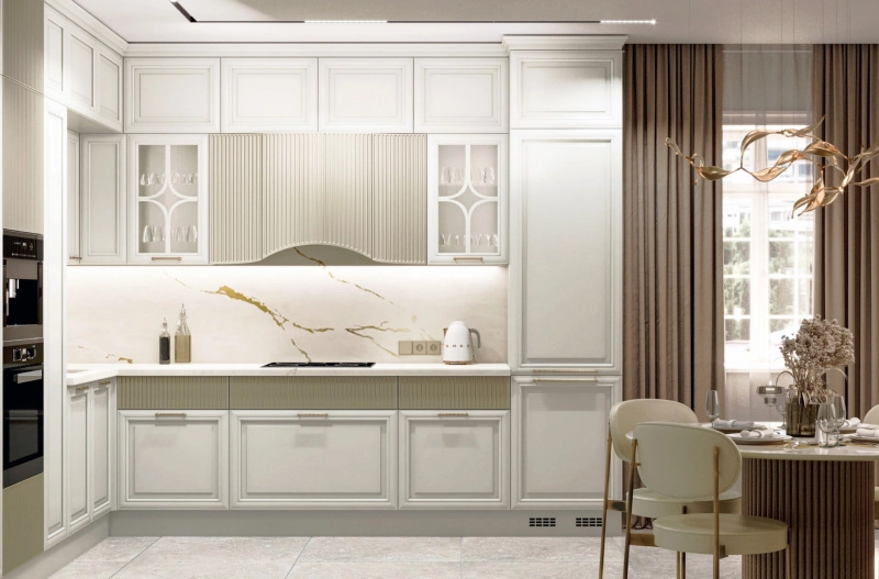 Белые кухни: современные тенденции, преимущества и недостатки