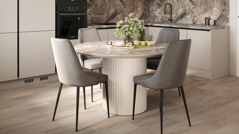 Обеденный круглый стол GROOVE